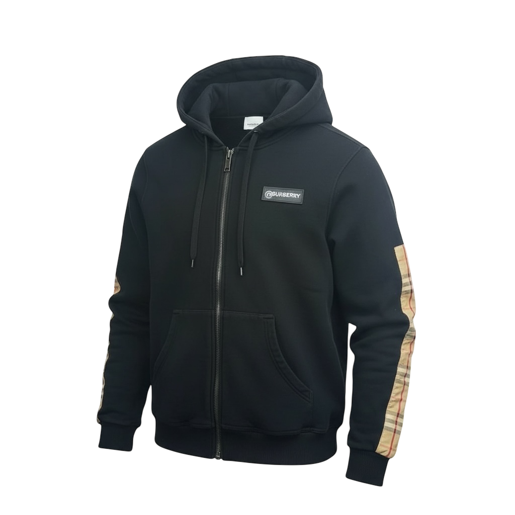 Burberry gilet à capuche