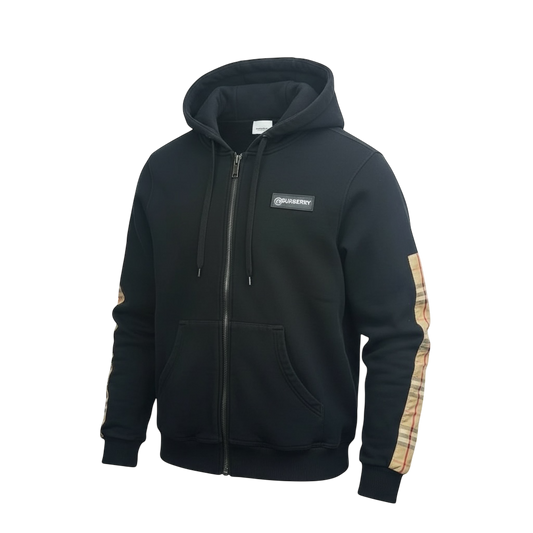 Burberry gilet à capuche