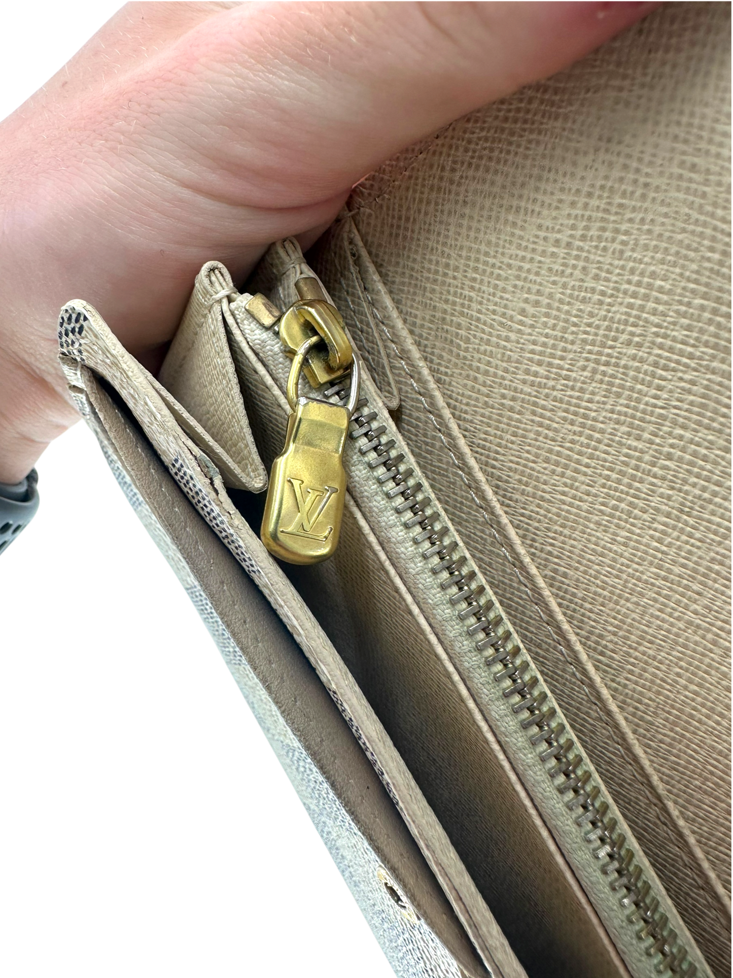 Louis Vuitton portefeuille damier èbene