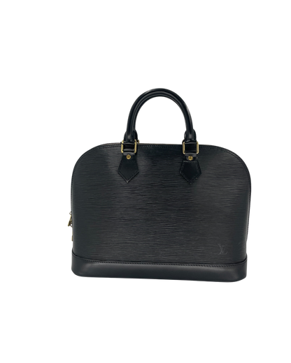 Louis Vuitton Sac à main Alma épi noir