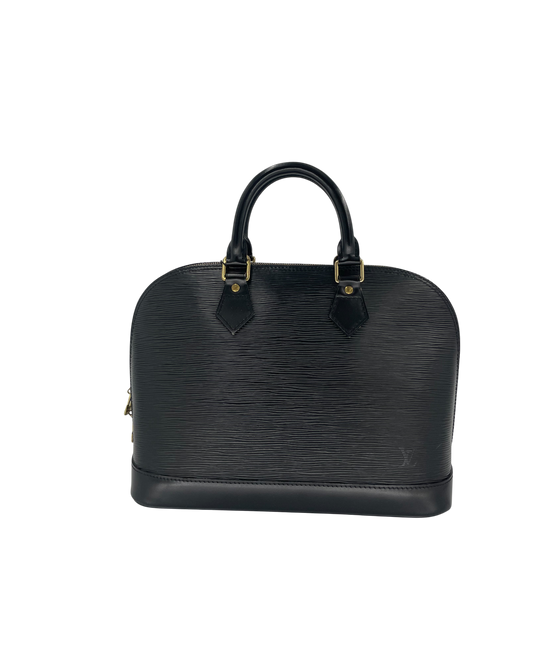 Louis Vuitton Sac à main Alma épi noir