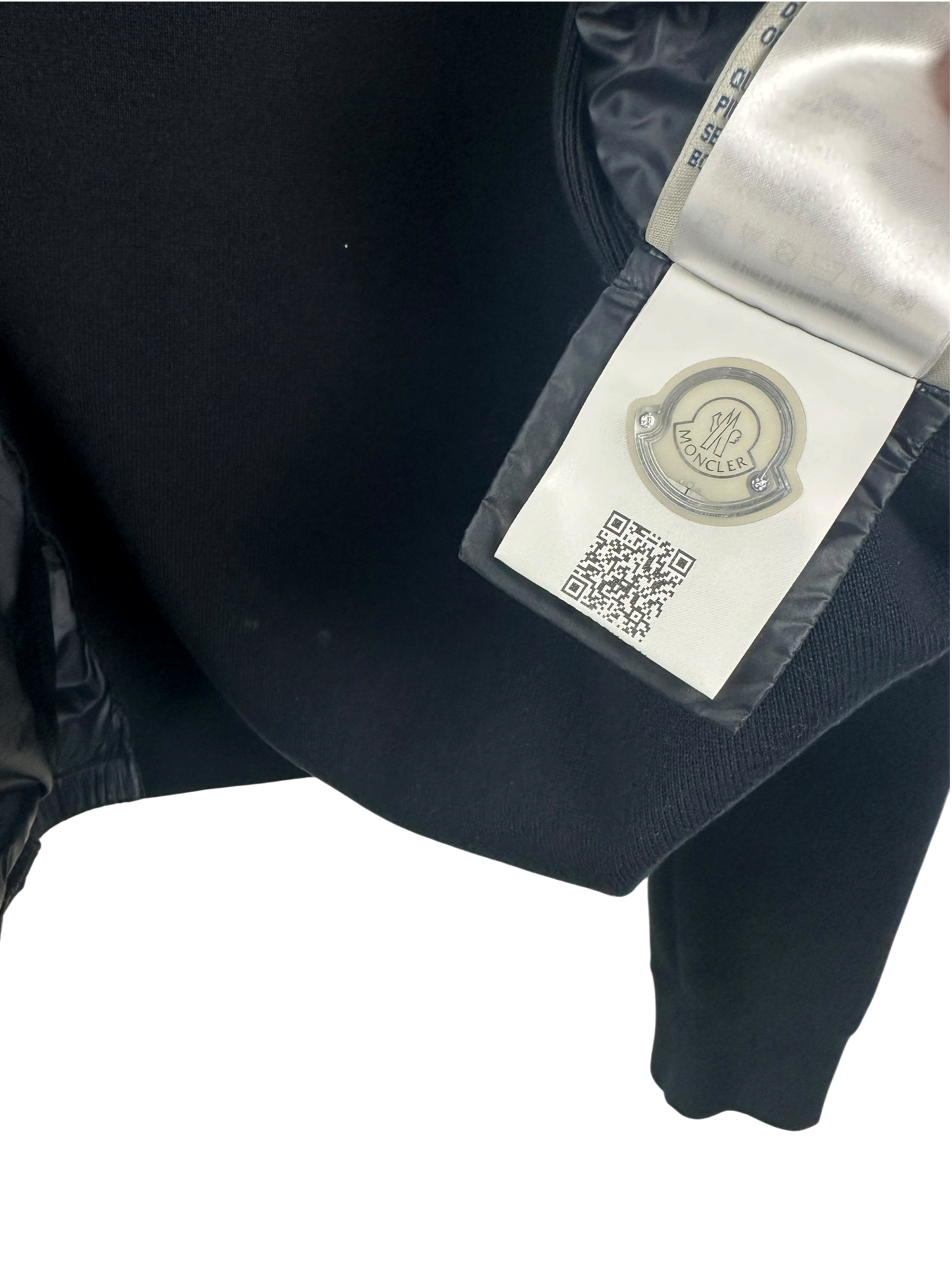 Moncler veste bi-matière