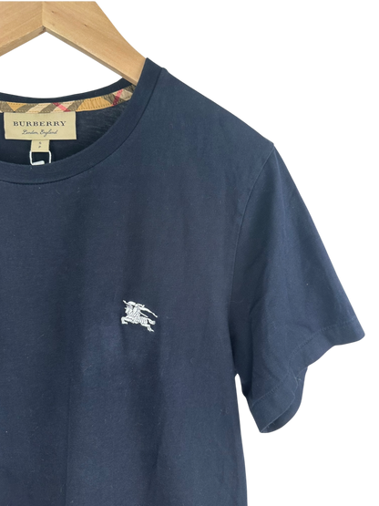 Burberry t-shirt logo blanc