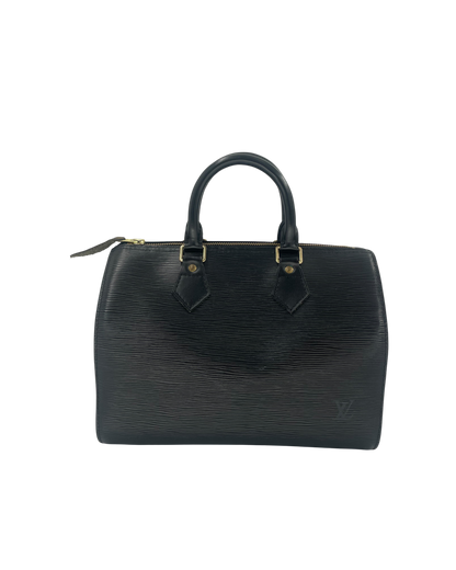 Louis Vuitton Sac à main Speedy épi noir