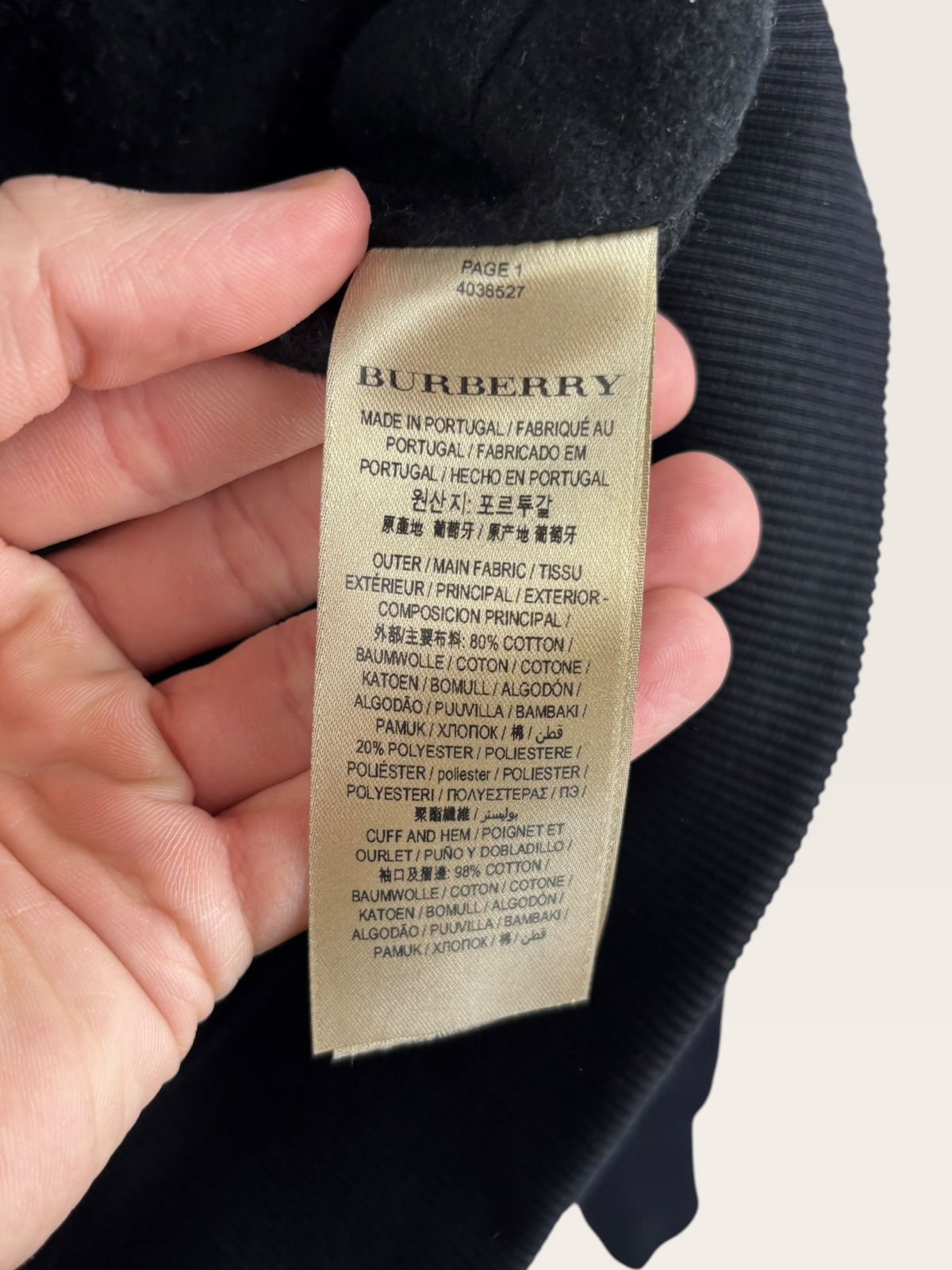 Burberry gilet en coton femme