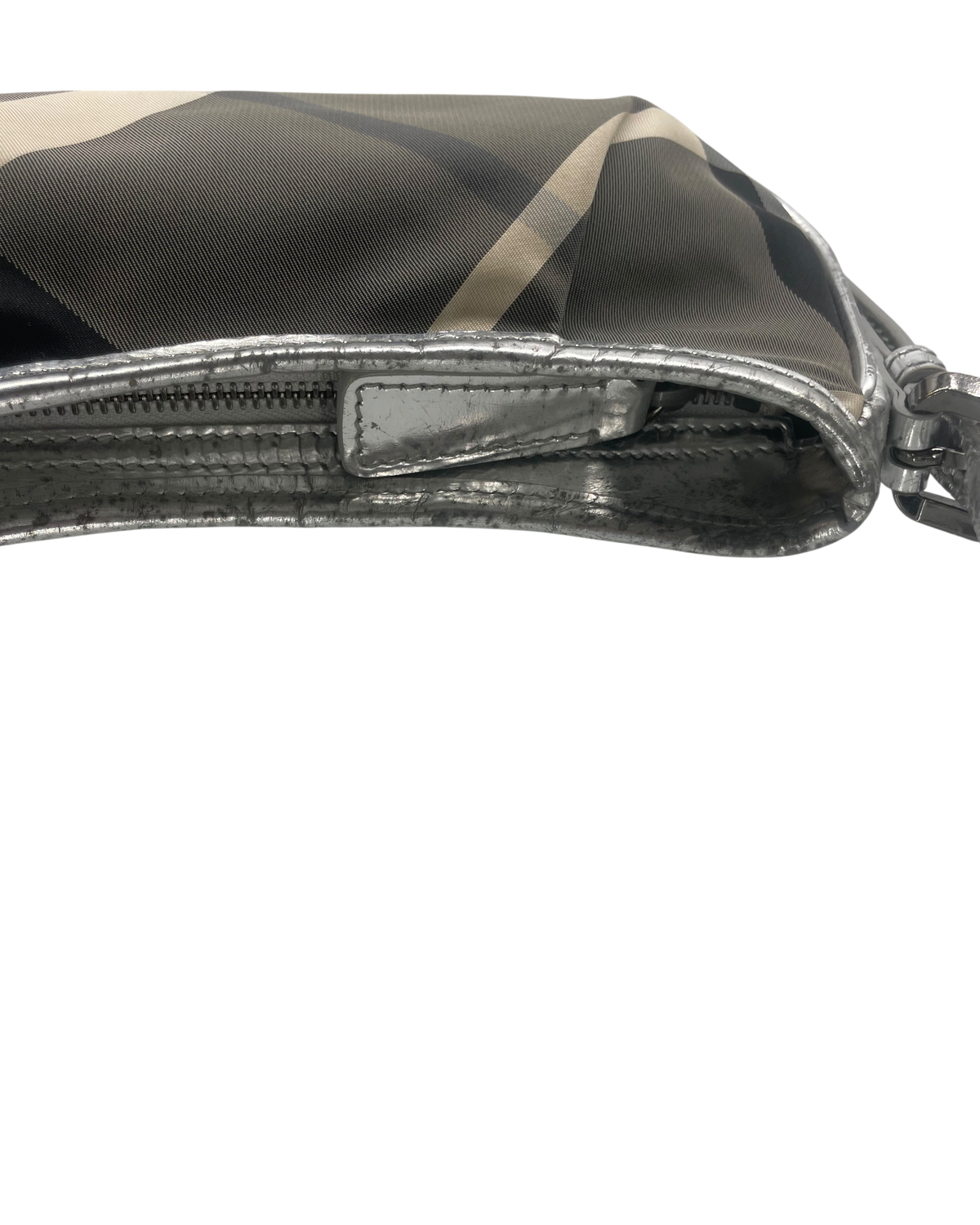 Burberry Sac porté épaule Tartan