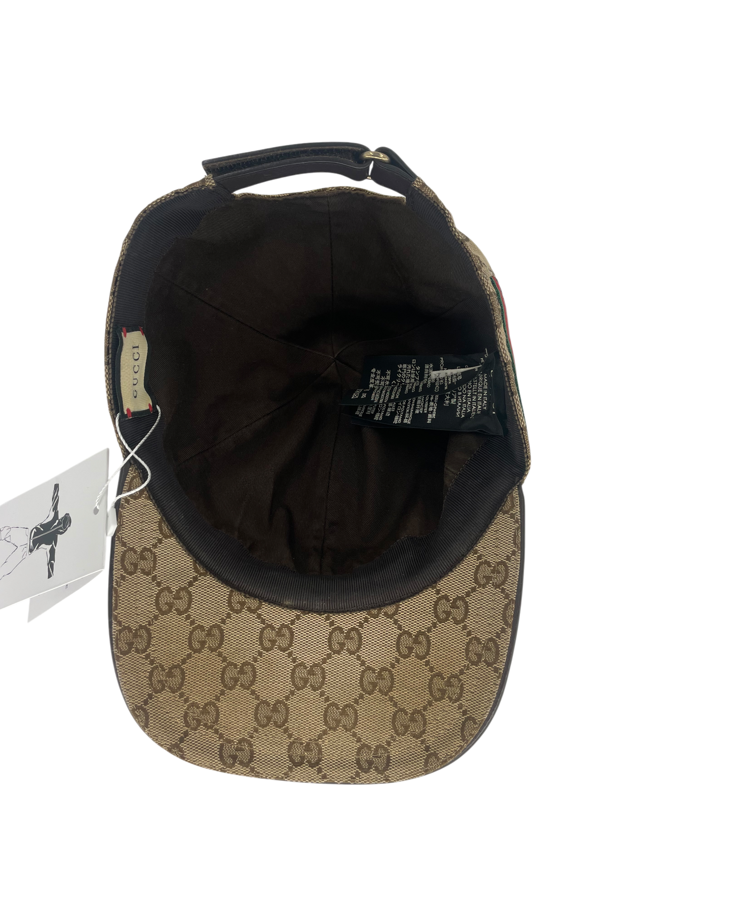 Gucci casquette GG beige