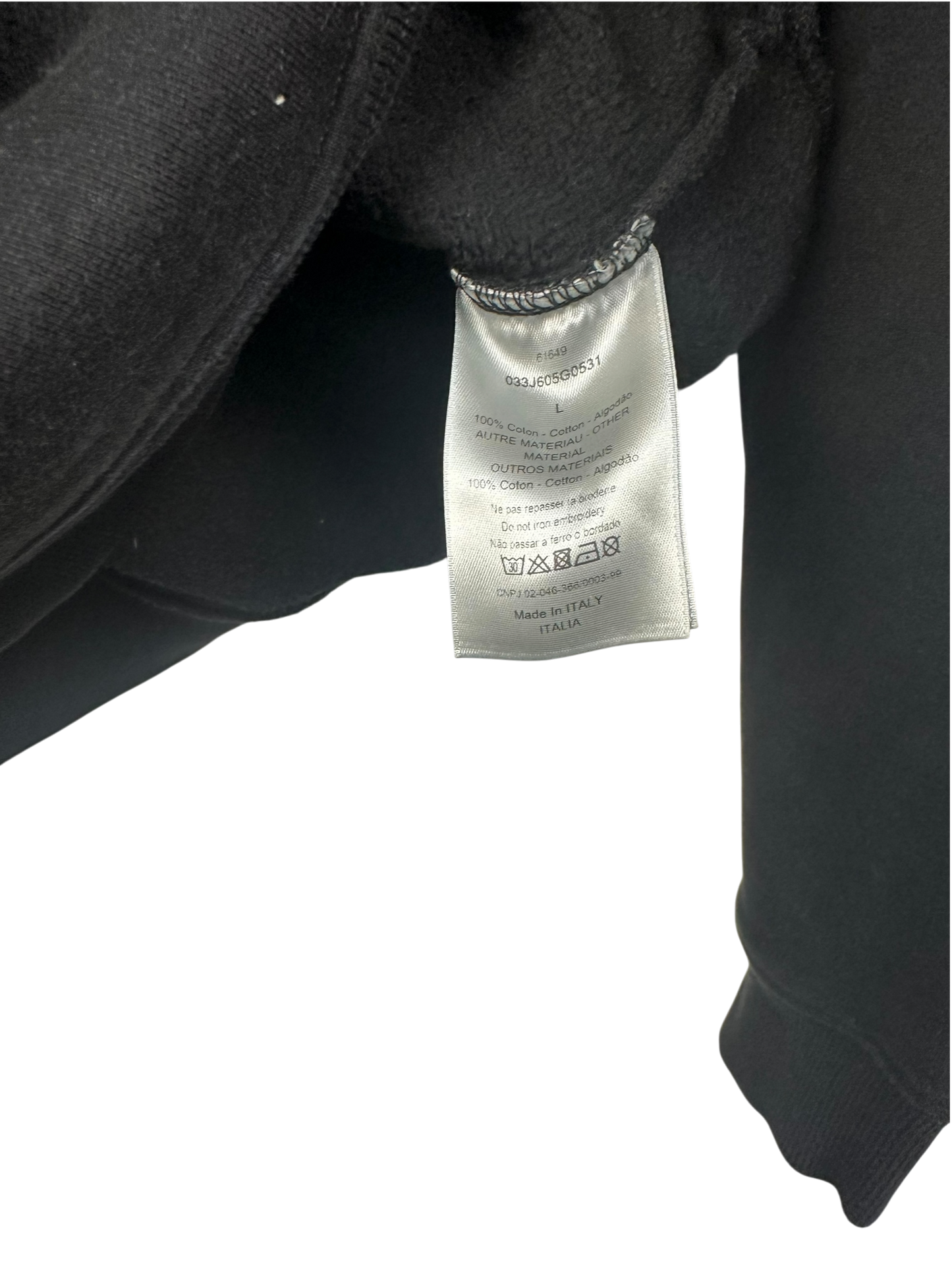Dior pull à capuche