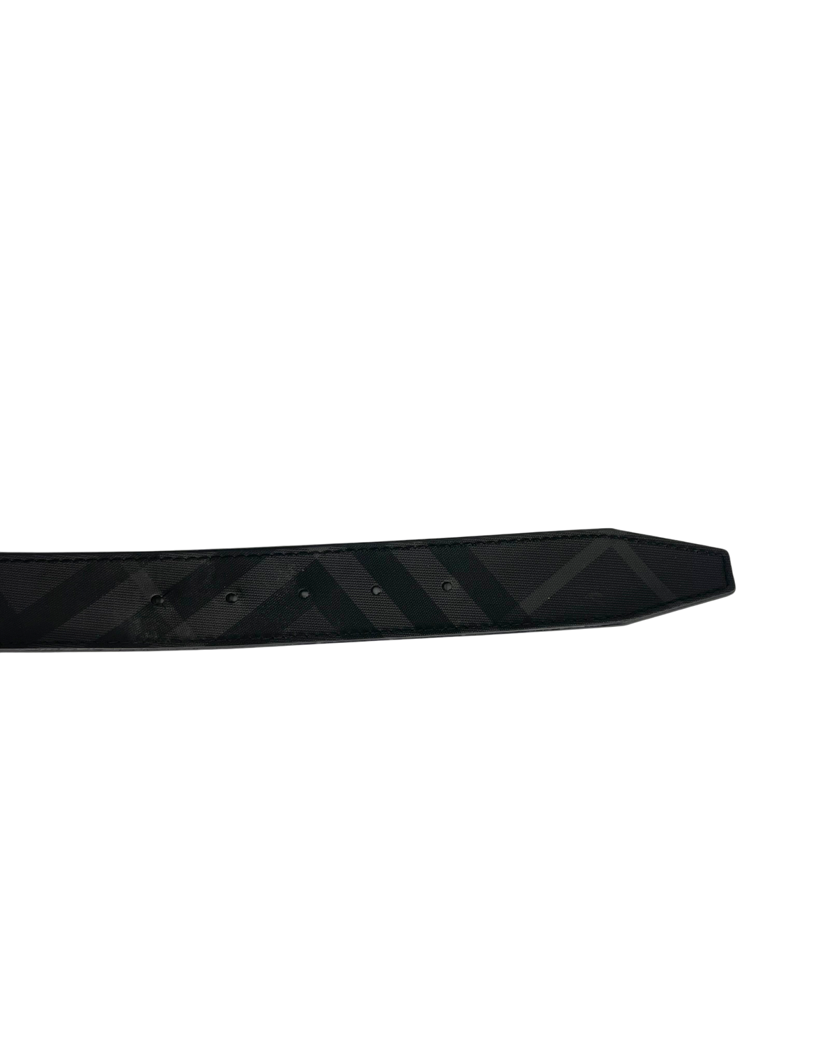 Burberry Ceinture Tartan Noir