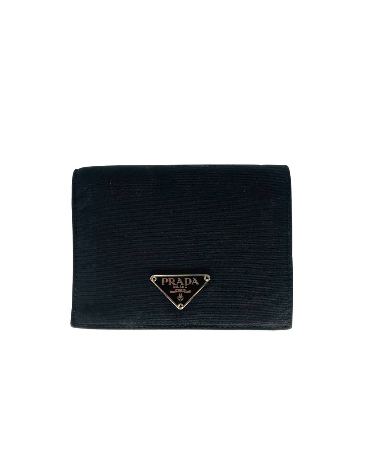 Prada Portefeuille en nylon noir