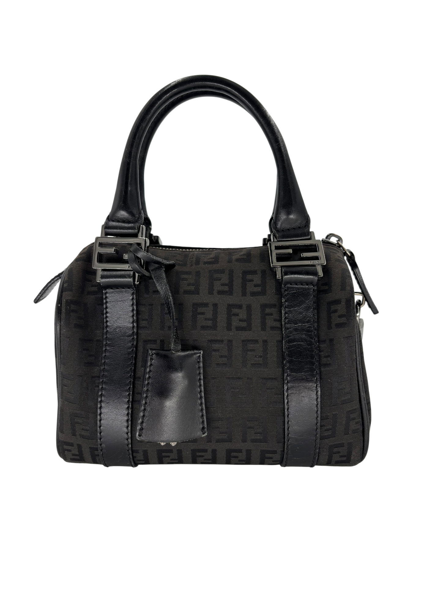 Fendi Sac à main Zucchini Boston Mini