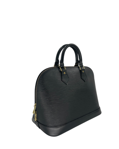 Louis Vuitton Sac à main Alma épi noir