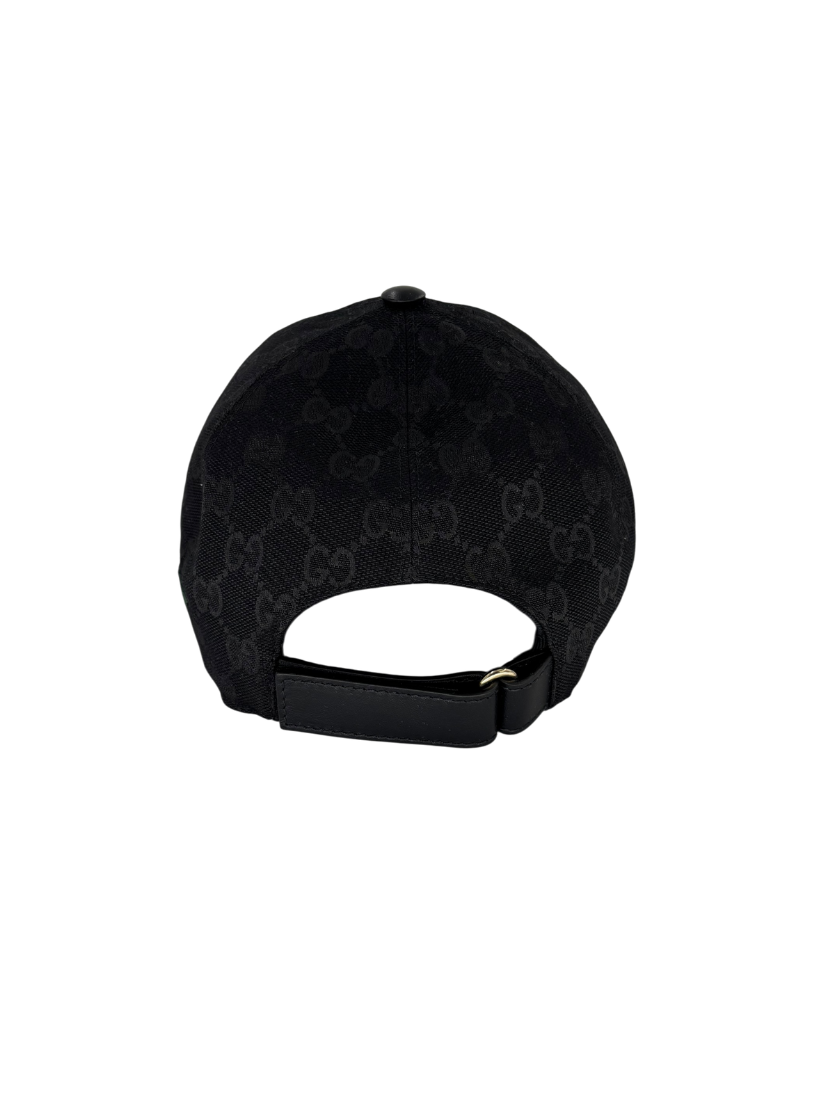 Gucci Casquette noir Toile GG