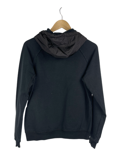 Prada gilet à capuche bi-matière