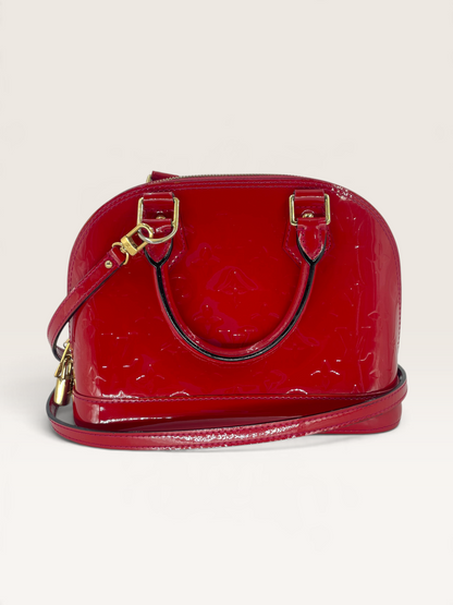 Louis Vuitton sac Alma BB cadenas cles