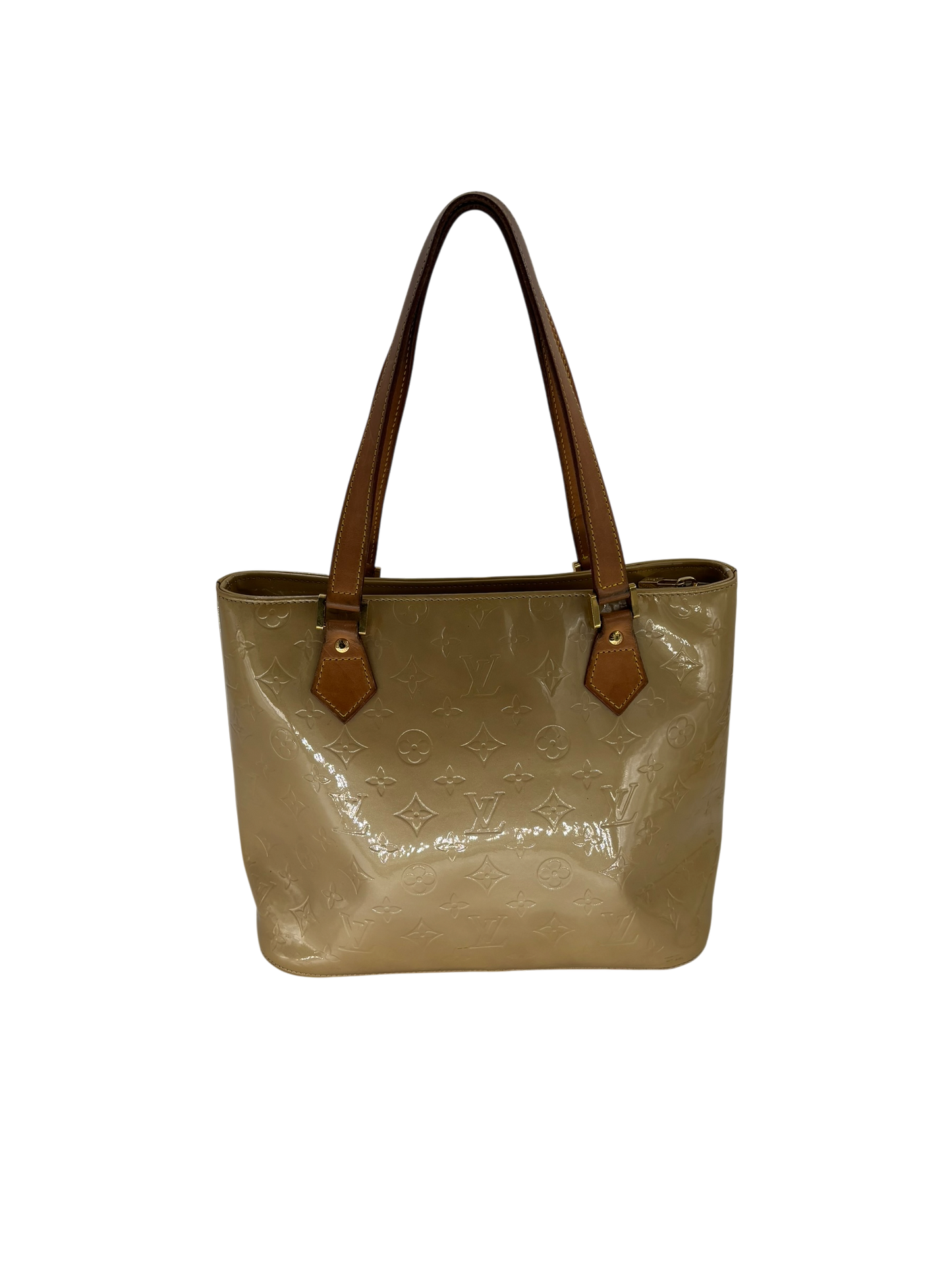 Louis Vuitton Sac à main Houston Cuir vernis
