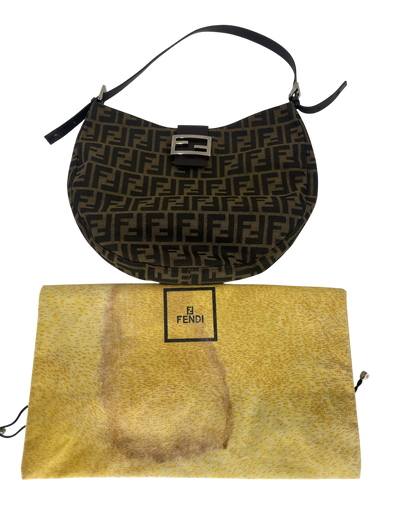 Fendi sac porté épaule marron
