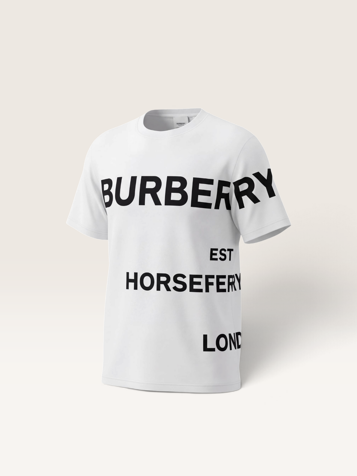 Burberry t-shirt blanc