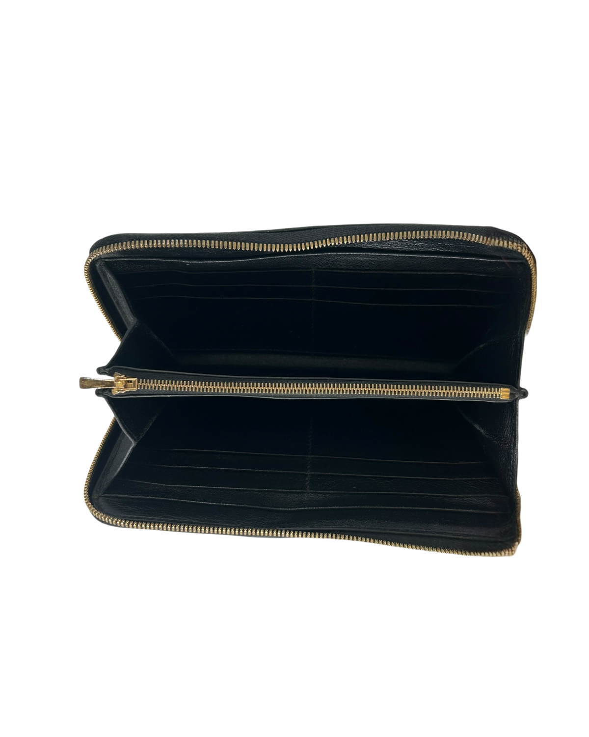 Balenciaga Porte-monnaie cuir noir