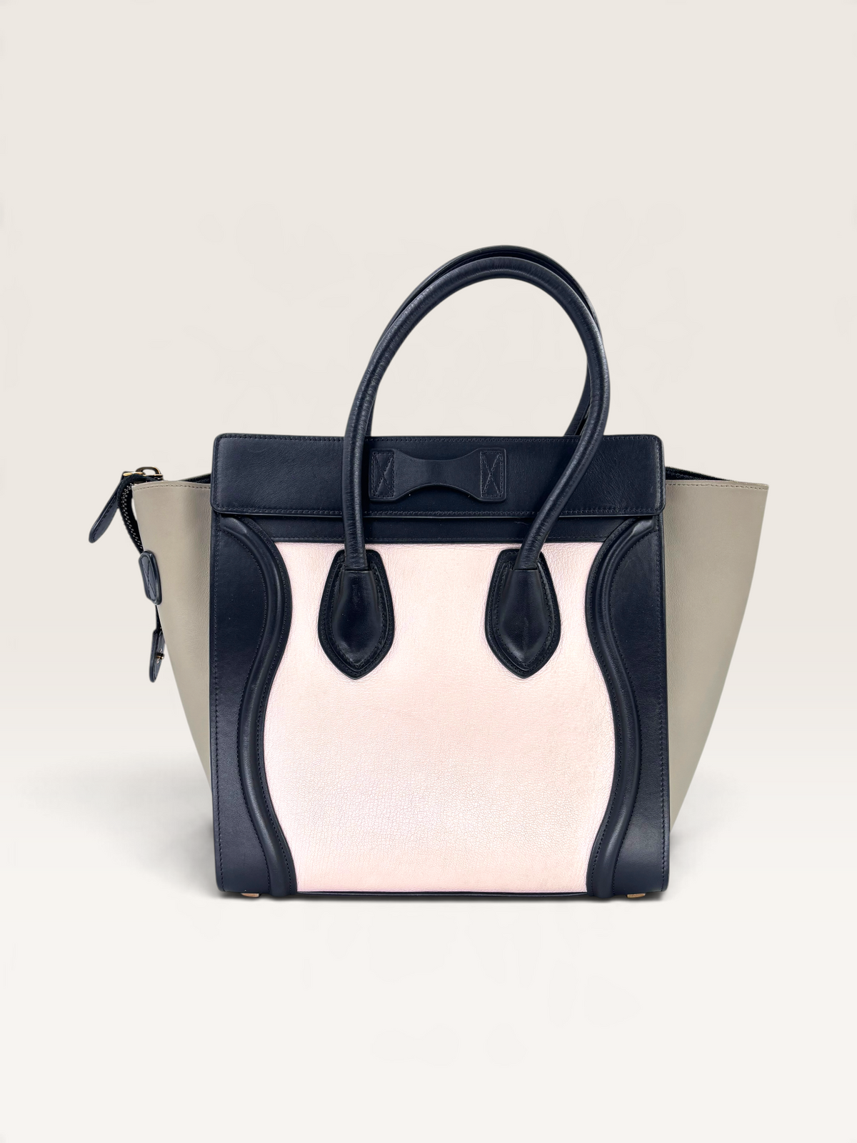 Céline Luggage Micro rose sac à main