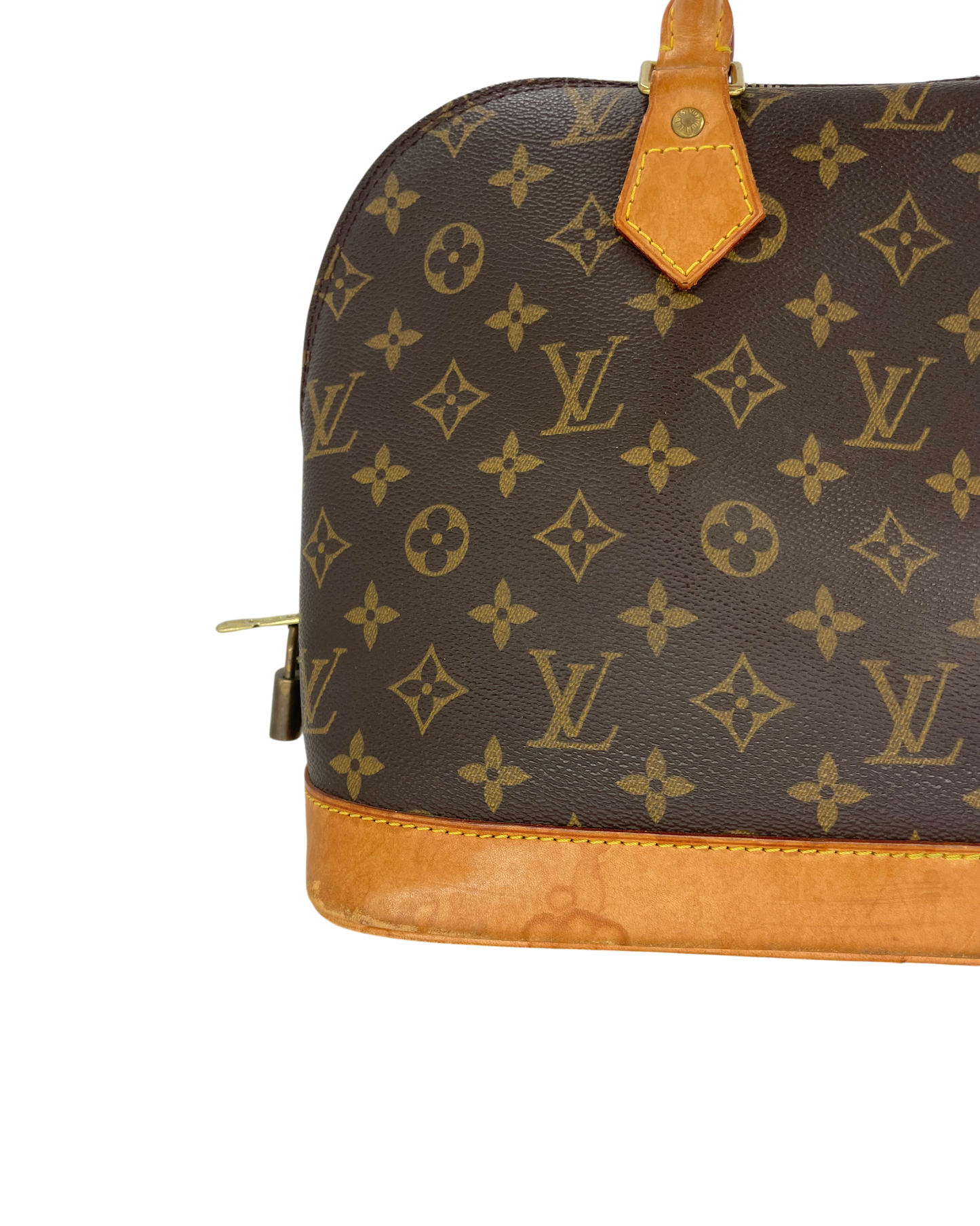 Louis Vuitton Sac à main Alma marron
