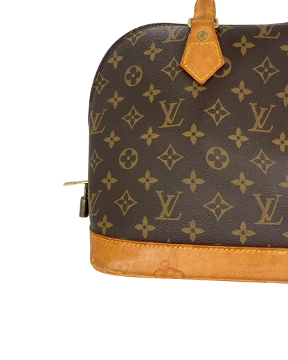 Louis Vuitton Sac à main Alma marron