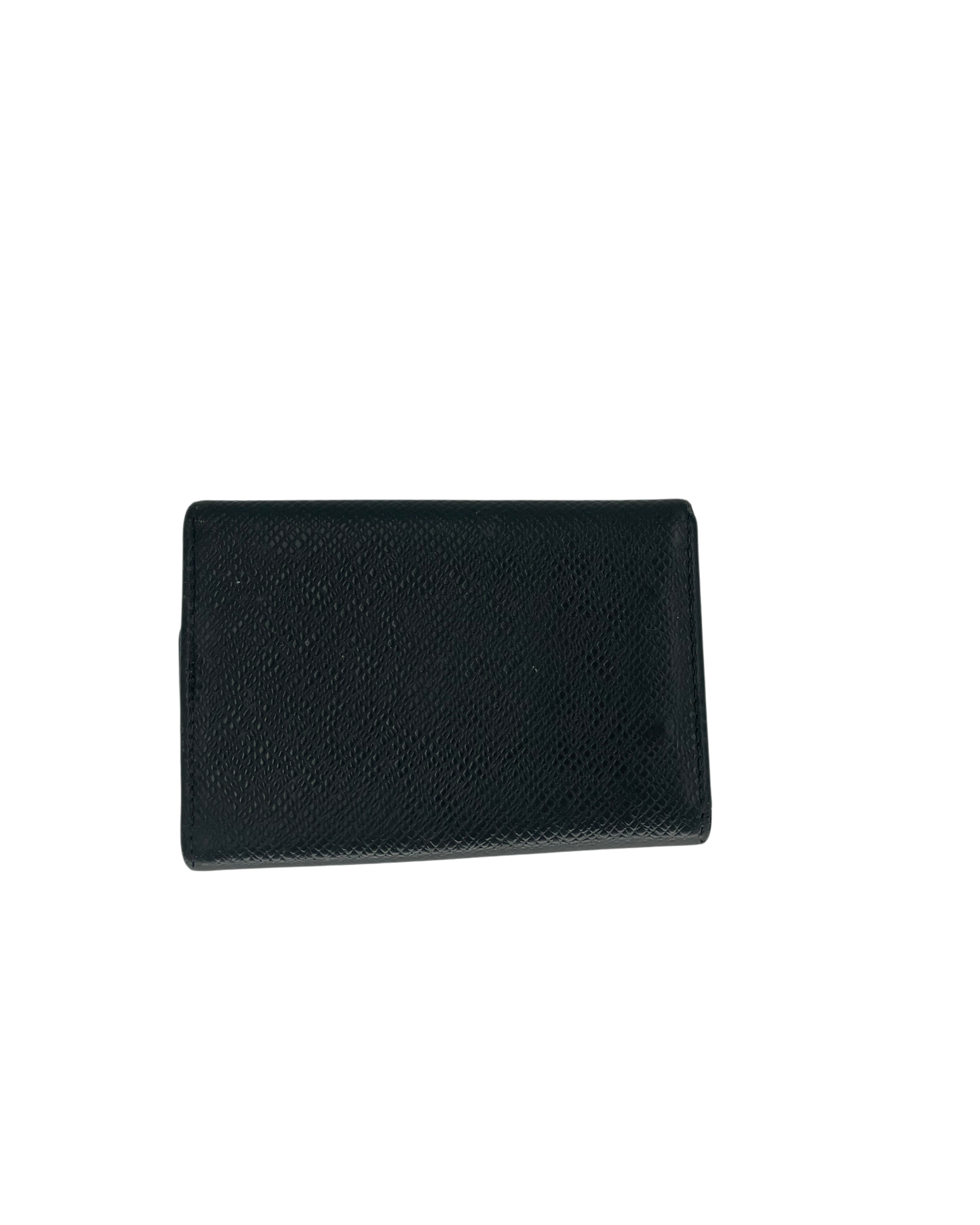 Louis Vuitton Porte-clé en cuir noir
