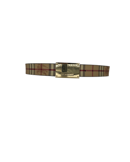 Burberry Ceinture Tartan beige