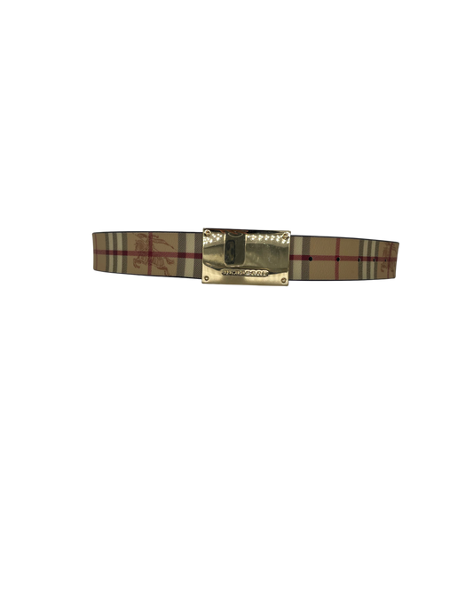 Burberry Ceinture Tartan beige
