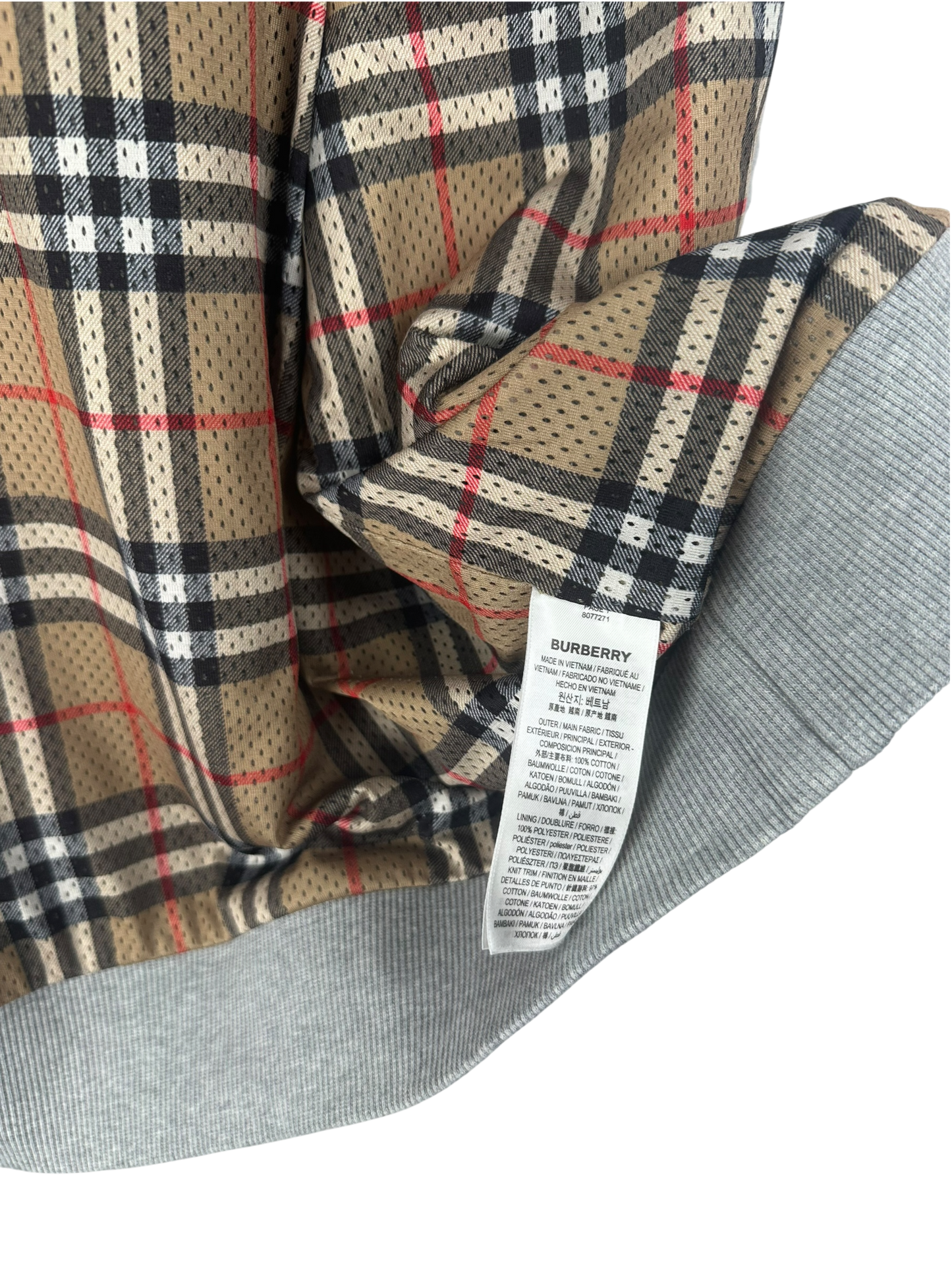 Burberry gilet à capuche