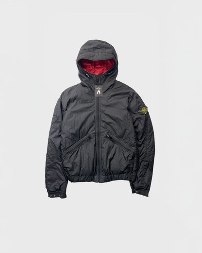 Stone island mesh badge goose down jacket / doudoune (S)