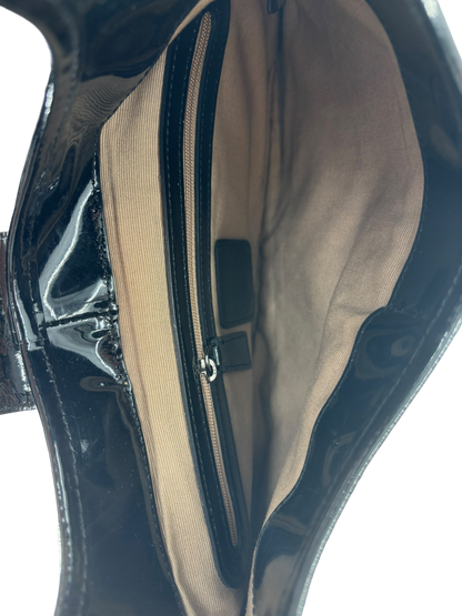 Burberry Sac porté épaule Tartan beige