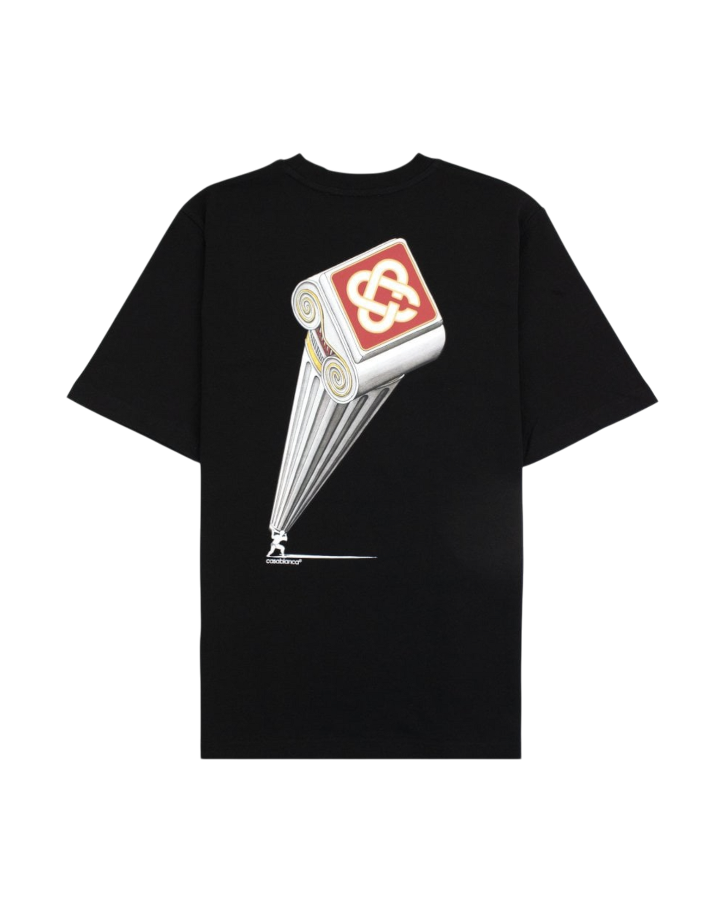 Casablanca t-shirt en coton noir