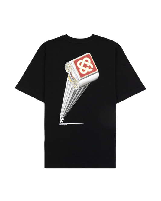 Casablanca t-shirt en coton noir