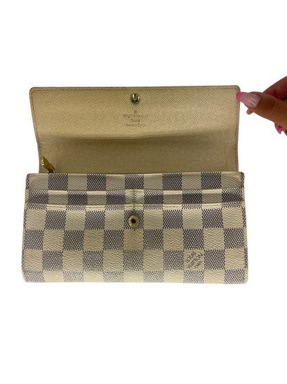 Louis Vuitton Portefeuille Sarah Damier Azur