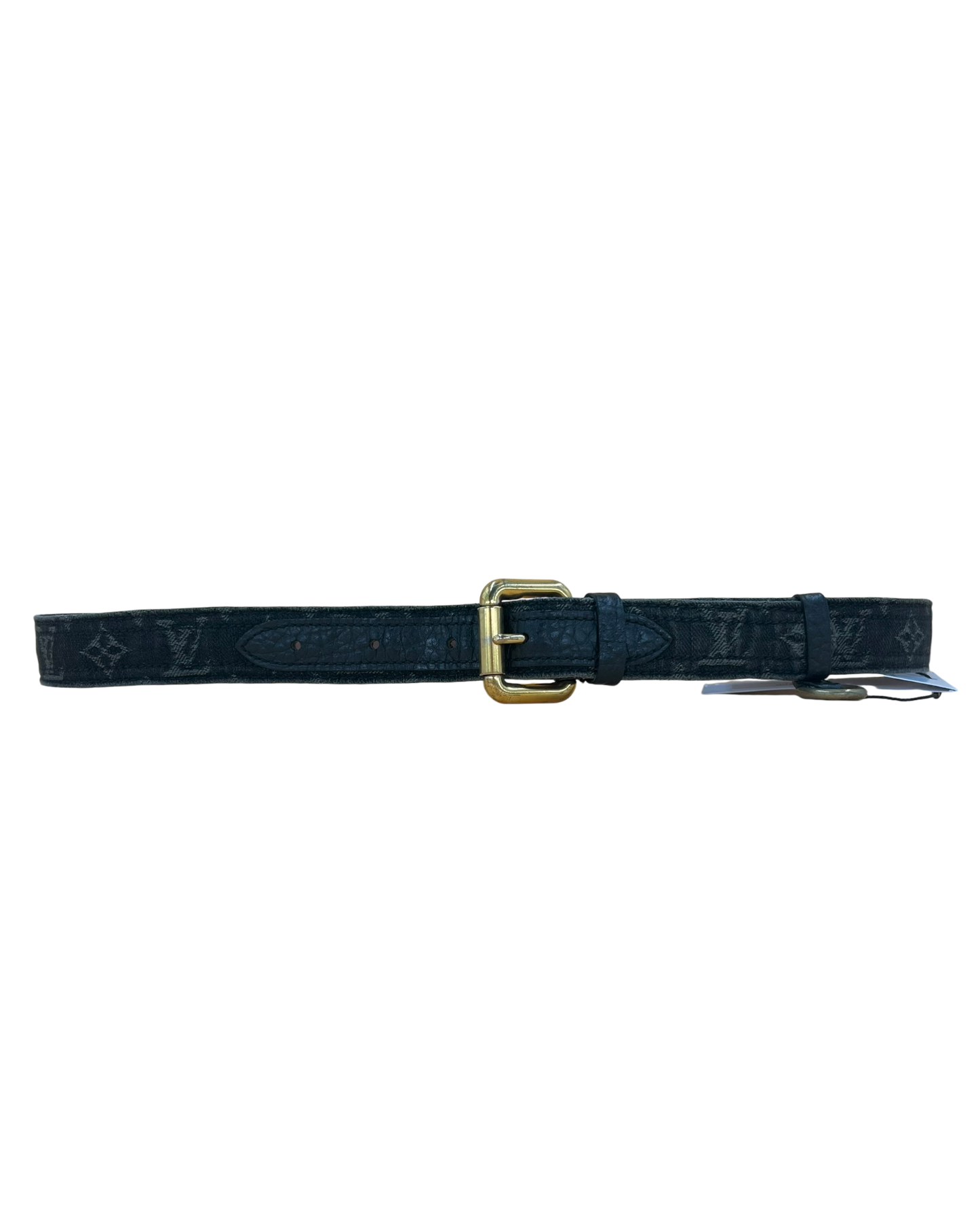 Louis Vuitton ceinture denim