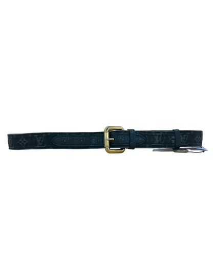 Louis Vuitton ceinture denim