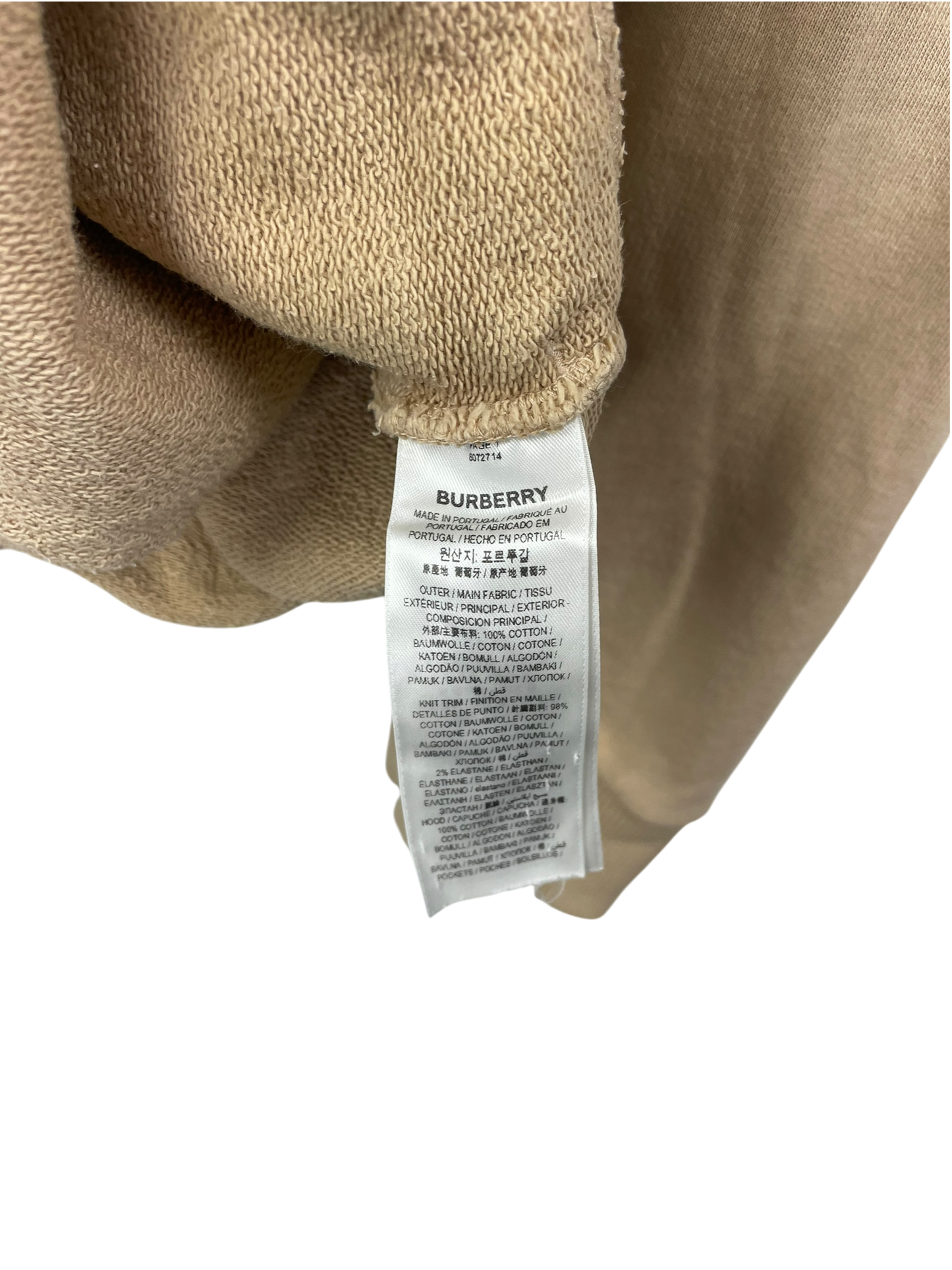 Burberry pull à capuche