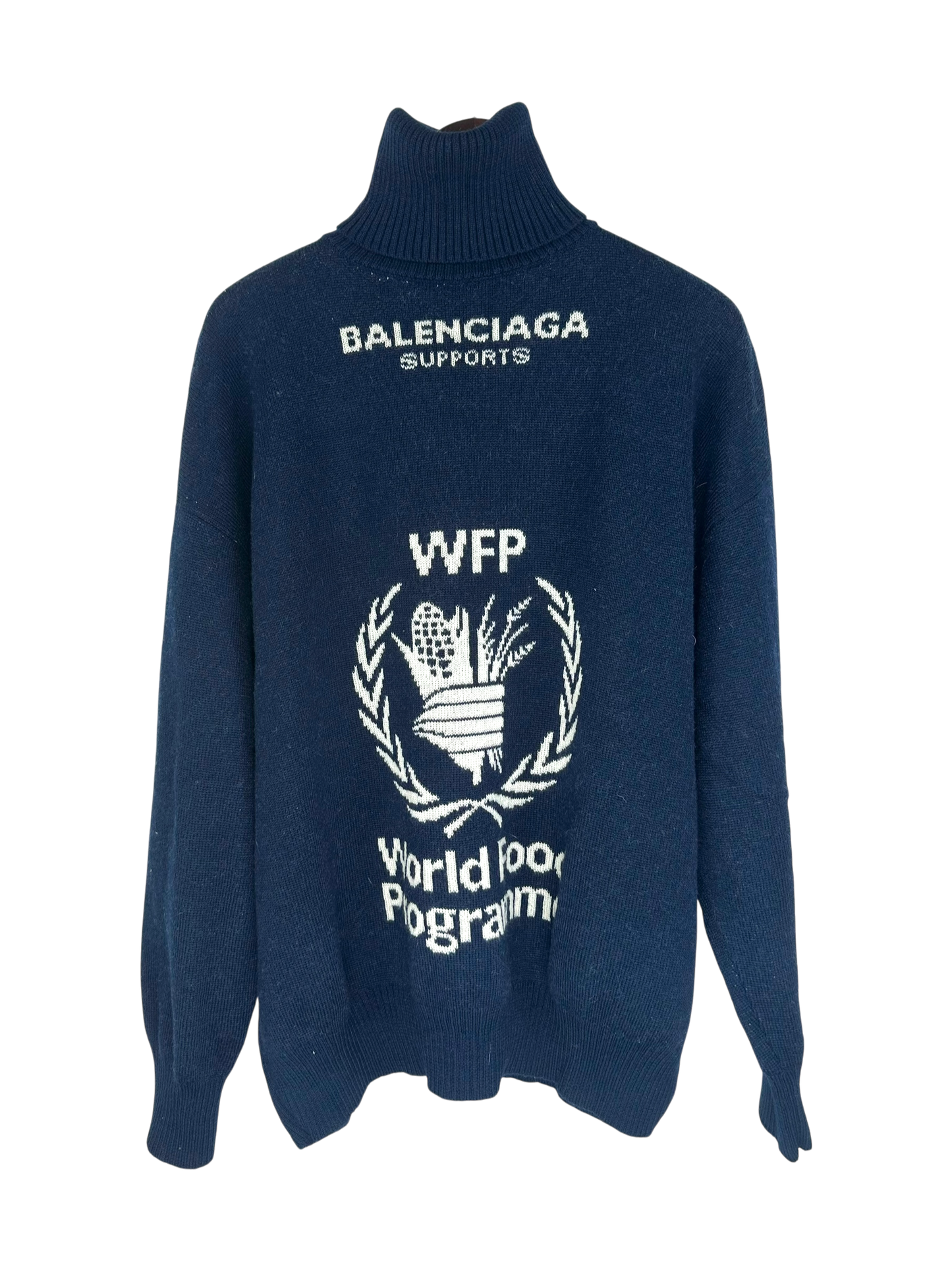 Balenciaga pull à col roulé