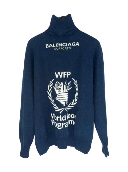 Balenciaga pull à col roulé