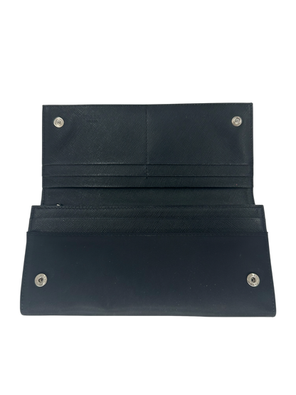 Prada portefeuille cuir safiano