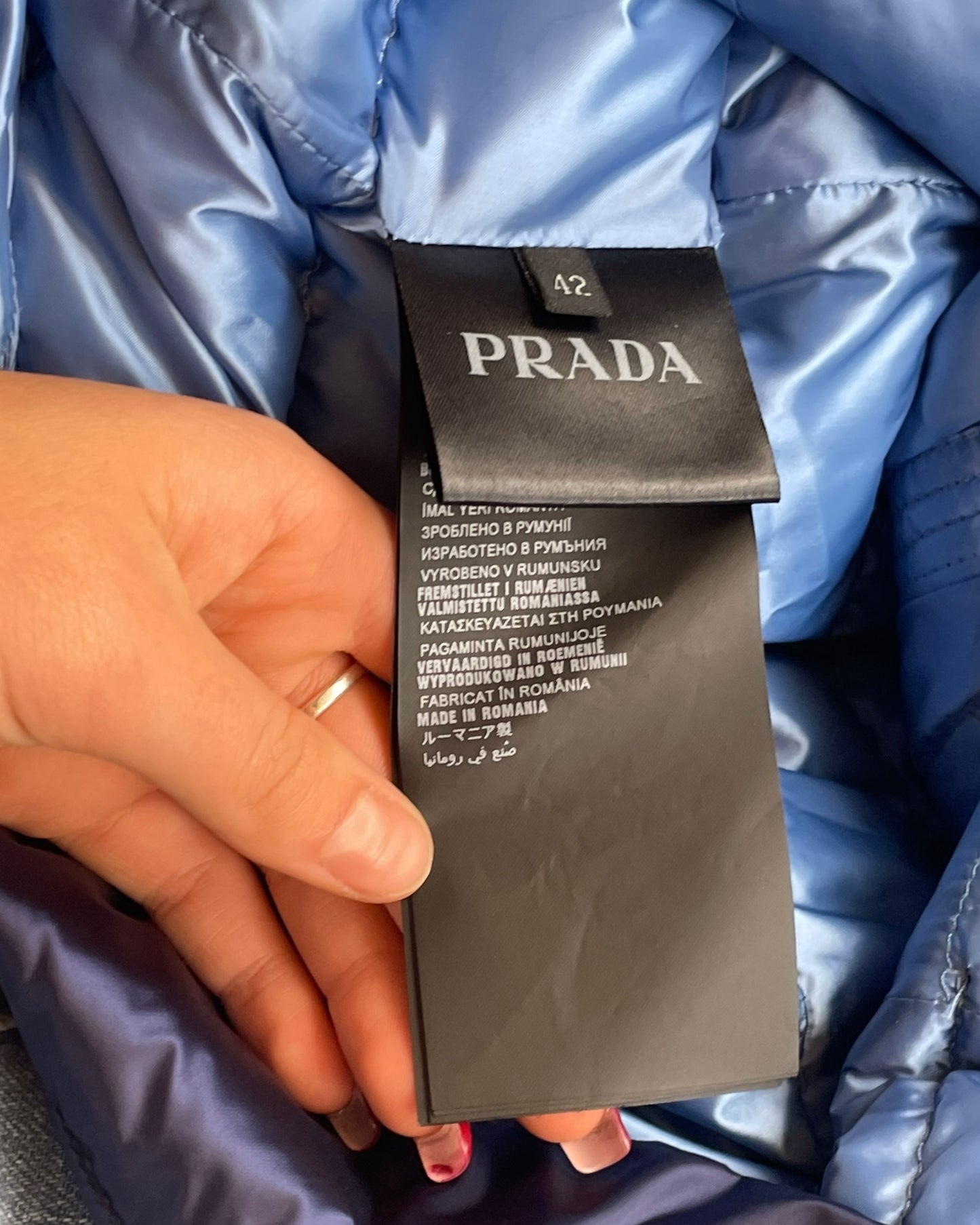 Prada doudoune sans manche (S)