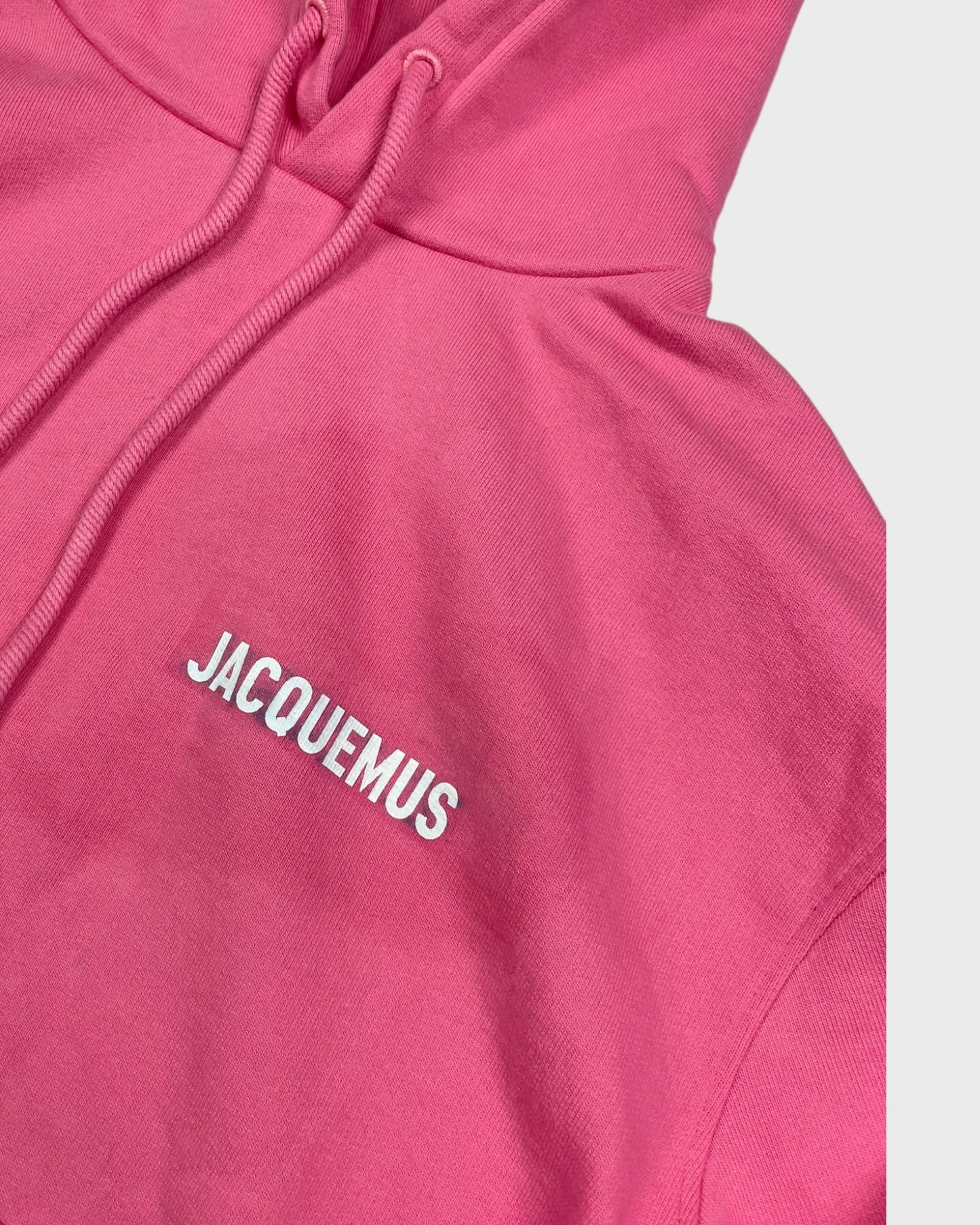 Jacquemus hoodie / pull rose (L)