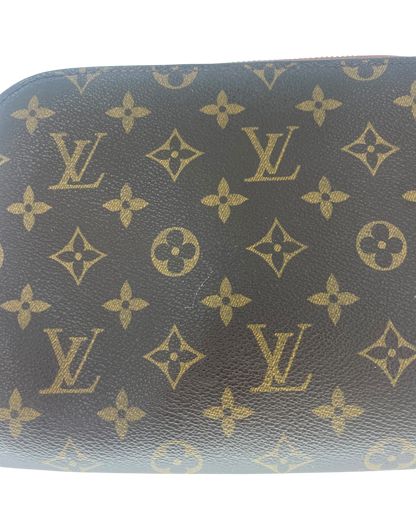 Louis Vuitton Pochette monogram marron