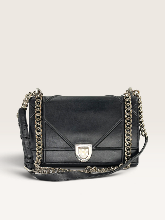 Dior sac en cuir Diorama GM
