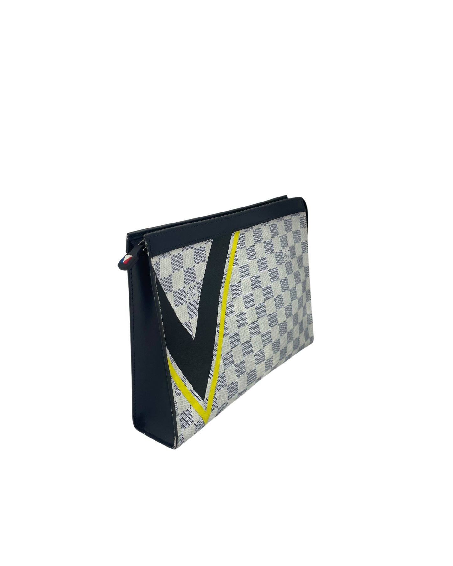 Louis Vuitton Pochette damier blanc