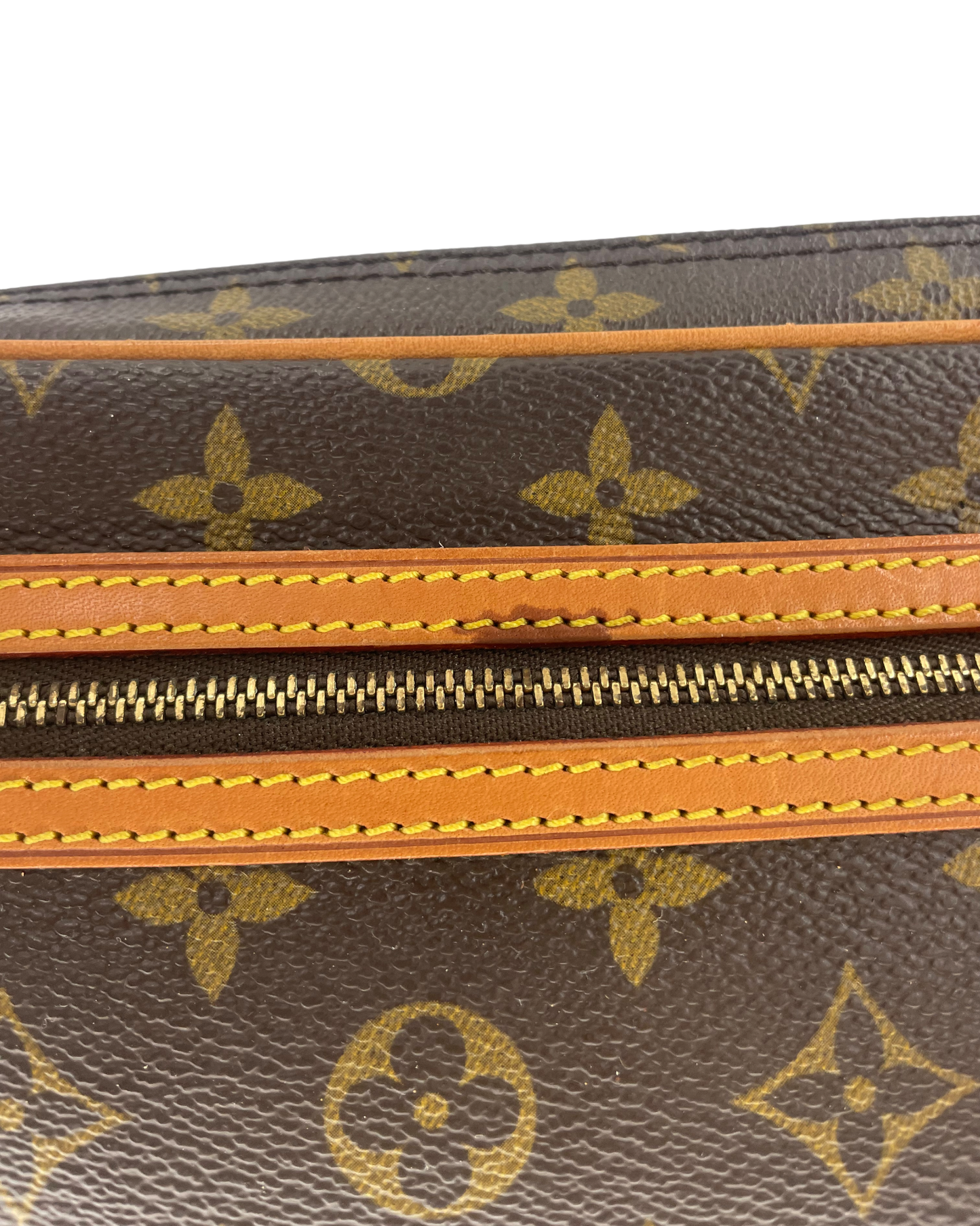 Louis Vuitton Pochette monogram marron