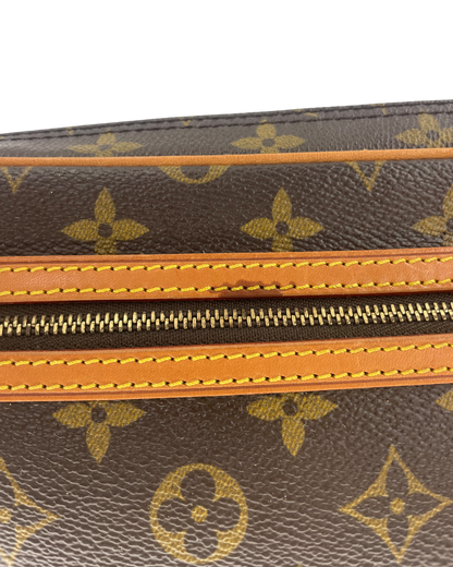 Louis Vuitton Pochette monogram marron