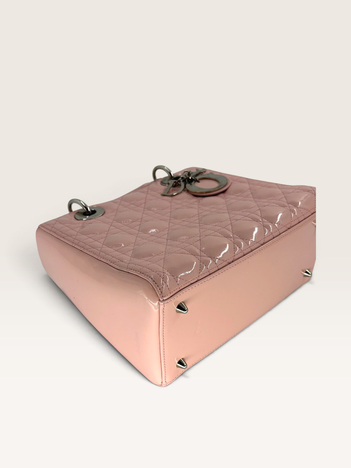 Dior Lady medium cuir vernis