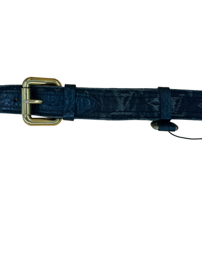 Louis Vuitton ceinture denim